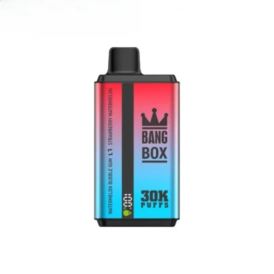 Bang Box 30000 Puffs bietet ein erweitertes Vaping mit zwei verschiedenen Geschmacksrichtungen.
