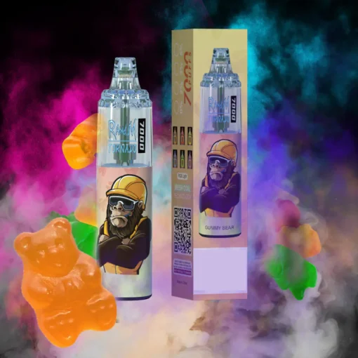 RandM Tornado 7000 Puffs 🦍 – 50+ Flavors, The Ultimate Disposable Vape - Image 4