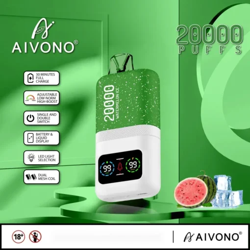 AIVONO Vape 20000 Puffs Disposable – Revolutionizing Flavor, Wholesale Deals - Image 4