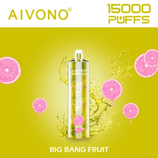 AIVONO Vape 15000 Puffs FATMAN – Unmatched Long-Lasting Performance - obrazek 3