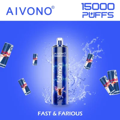 AIVONO Vape 15000 Puffs FATMAN - bezkonkurenční dlouhotrvající výkon