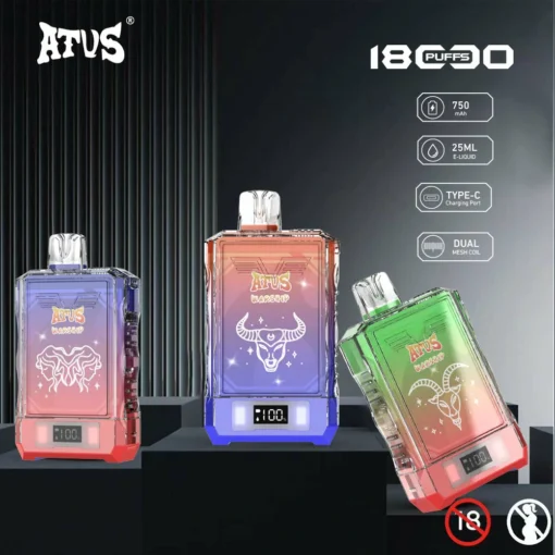 ATVS Vape 18000 Puffs – Superior Performance & Bold Flavor - Image 4