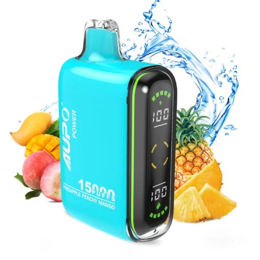 AUPO Vape 15,000 Puffs – LED Display & Rechargeable for a Smarter Vaping Experience - Image 4