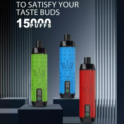 Al Fakher Vape 15000 Puffs Crown Stick - 22 ml de sabores mistos para a máxima satisfação