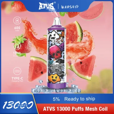 ATVS Vape 13000 Puffs - prémiové jednorázové balení s bohatými a chutnými hity