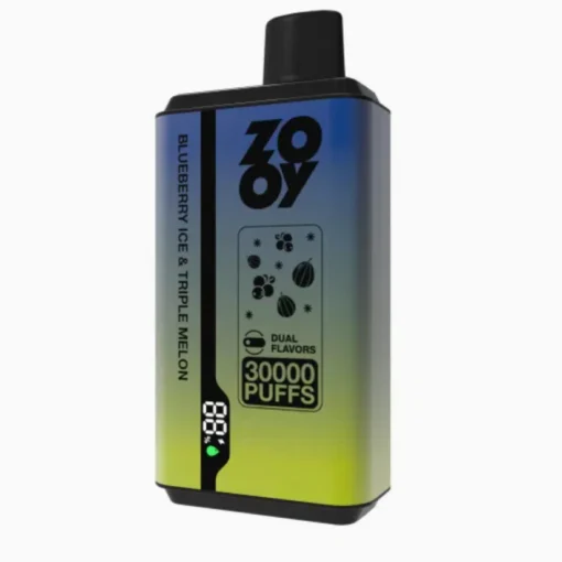 Experience Endless Vaping with ZOOY VAPE 30000 Puffs - Featuring Two Interchangeable Tanks for Extended