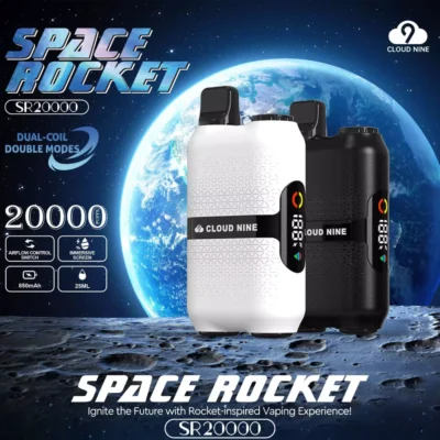 クラウドナインベイプ 20000パフ - デュアルメッシュコイル＆充電式
