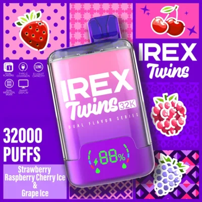 IREX Vape 32000 bouffées - Super capacité ultime pour un plaisir de longue durée