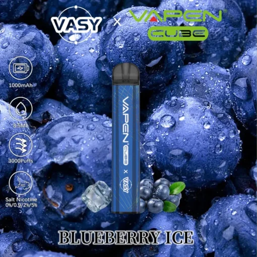 VAPEN Cube 3000 Puffs Vape – Rechargeable with 12 Flavor Options - Image 4