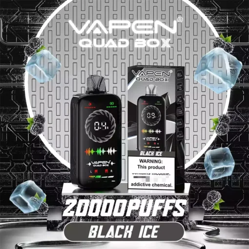 VAPEN Quad Box 20000 Puffs Vape – 4 Adjustable Modes, 28ml E-Liquid Capacity - Image 4