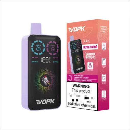 VOPK ULTRA 30000 Puffs Vape – Dual Flavor, Long-Lasting Performance for Ultimate Satisfaction - Image 3