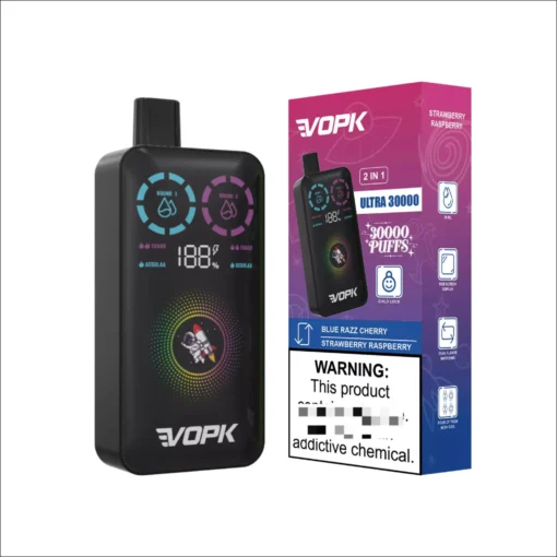 VOPK ULTRA 30000 Puffs Vape – Dual Flavor, Long-Lasting Performance for Ultimate Satisfaction - Image 4