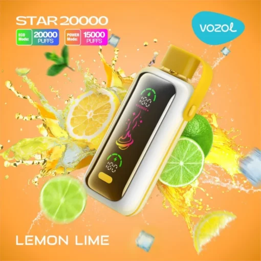 VOZOL Star 20000 Puffs Vape – Long-Lasting Flavor, Dual Modes for Customizable Experience - Image 3