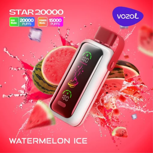 VOZOL Star 20000 Puffs Vape – Long-Lasting Flavor, Dual Modes for Customizable Experience - Image 4