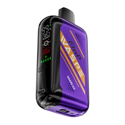 WASPE FIHP 30000 Puffs Vape descartável - Malha dupla, 28 ml, recarregável para um sabor melhorado
