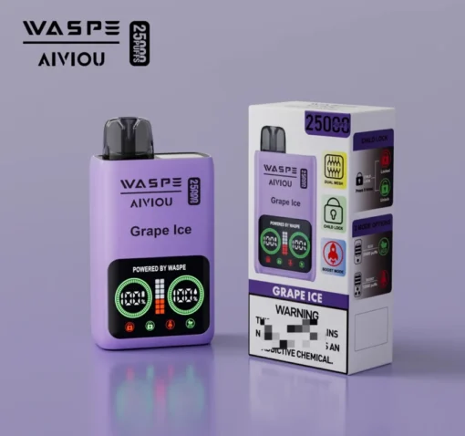 WASPE Vape 25000 Puffs – Dual Mesh, 25ml, Available for Wholesale