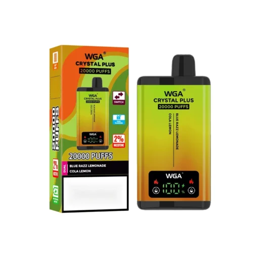 WGA Crystal Vape 20000 Puffs Disposable – Premium Performance & Long-Lasting Satisfaction - Image 3