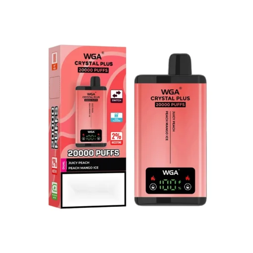 WGA Crystal Vape 20000 Puffs Disposable – Premium Performance & Long-Lasting Satisfaction - Image 4