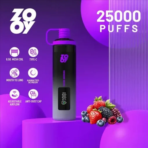 ZOOY VAPE SHISHA offers 25000 Puffs Vape with a durable and tasty experience. - Image 4