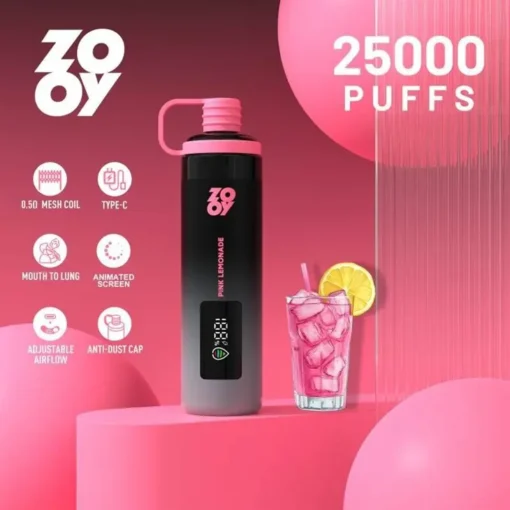 ZOOY VAPE SHISHA offers 25000 Puffs Vape with a durable and tasty experience. - Image 5