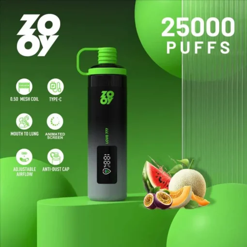 ZOOY VAPE SHISHA offers 25000 Puffs Vape with a durable and tasty experience. - Image 6