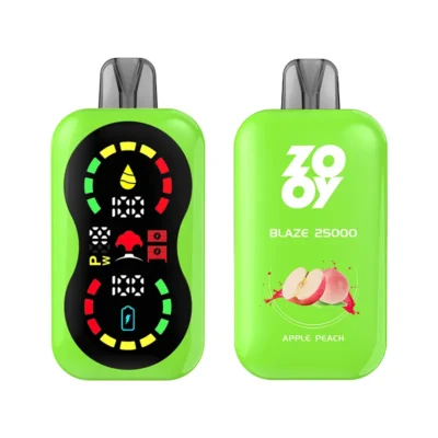 Zooy Blaze 25000 Puffs wiederaufladbare Vape - 32ml, mehrere Geschmacksrichtungen, lang anhaltende Leistung