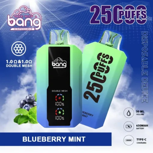 Vapsolovape 25000 Puffs of Smoke and Freshness 3 Bang Vape 25,000 Puffs