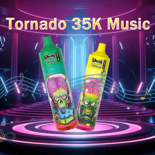 RandM UWIN Tornado Music 35000 Puffs(Bottom button) - Image 3