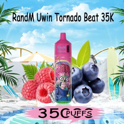RandM UWIN Tornado Music 35000 Puffs(Bottom button)