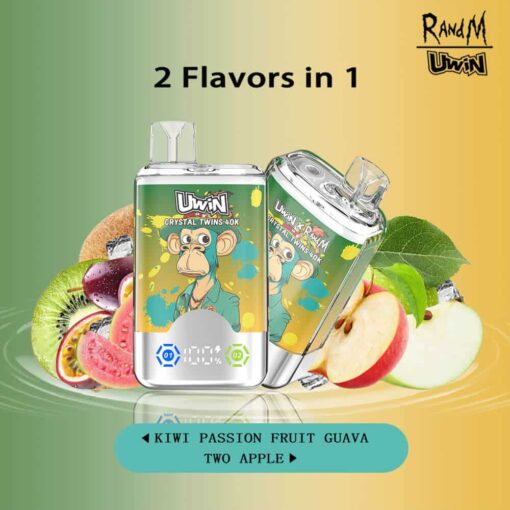Uwin RandM Crystal Twins 40000 Puffs(15 flavours) - Image 7