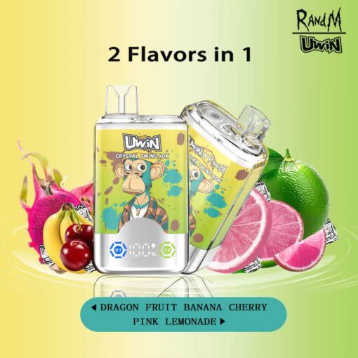 Uwin RandM Crystal Twins 40000 Puffs(15 flavours) - Image 16