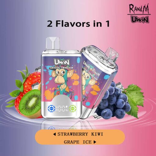 Uwin RandM Crystal Twins 40000 Puffs(15 flavours) - Image 12