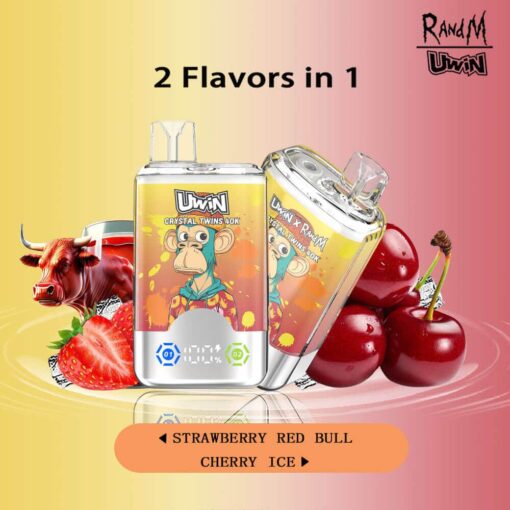 Uwin RandM Crystal Twins 40000 Puffs(15 flavours) - Image 11