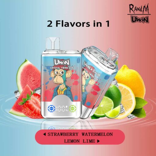 Uwin RandM Crystal Twins 40000 Puffs(15 flavours) - Image 13