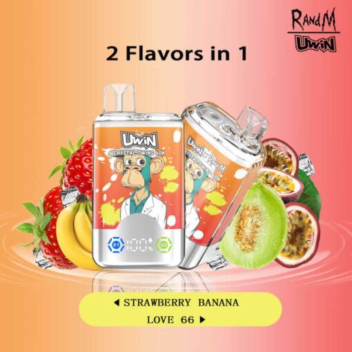 Uwin RandM Crystal Twins 40000 Puffs(15 flavours) - Image 14