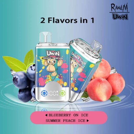 Uwin RandM Crystal Twins 40000 Puffs(15 flavours) - Image 10
