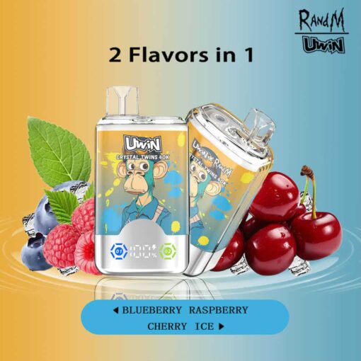Uwin RandM Crystal Twins 40000 Puffs(15 flavours) - Image 9
