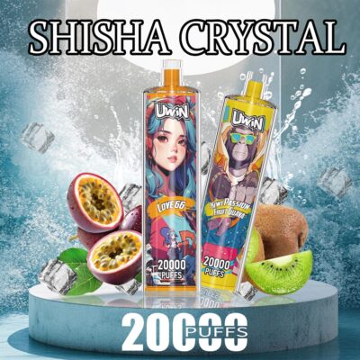 Uwin Shisha Crystal 20000 Puffs(12 flavours)